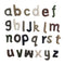 PAPOOSE TOYS - Felt Lowercase Alphabet Letters - 7cm